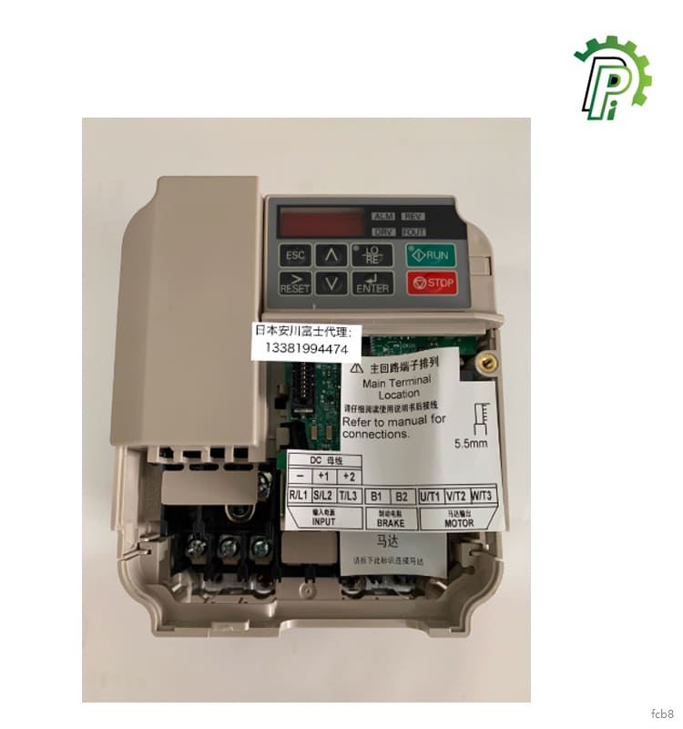 Biến tần Yaskawa  J1000 dòng CIMR-JB2A0012BBA/BAA 3 pha 220V/2.2KW